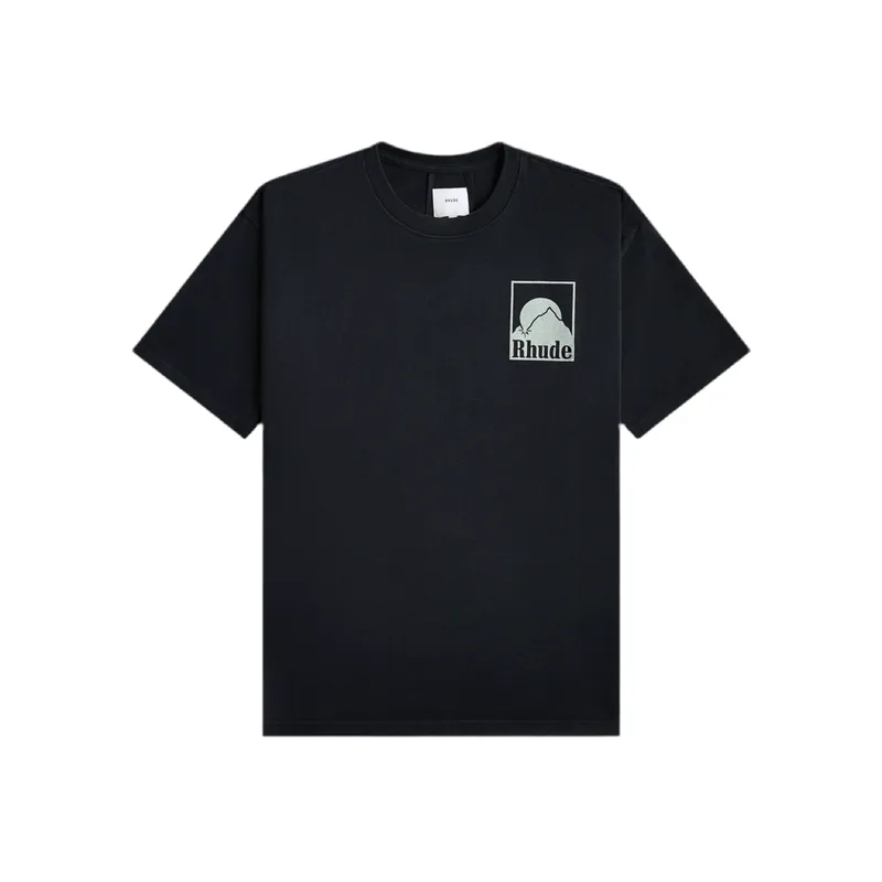 Rhude Moonlight Badge Tee Black
