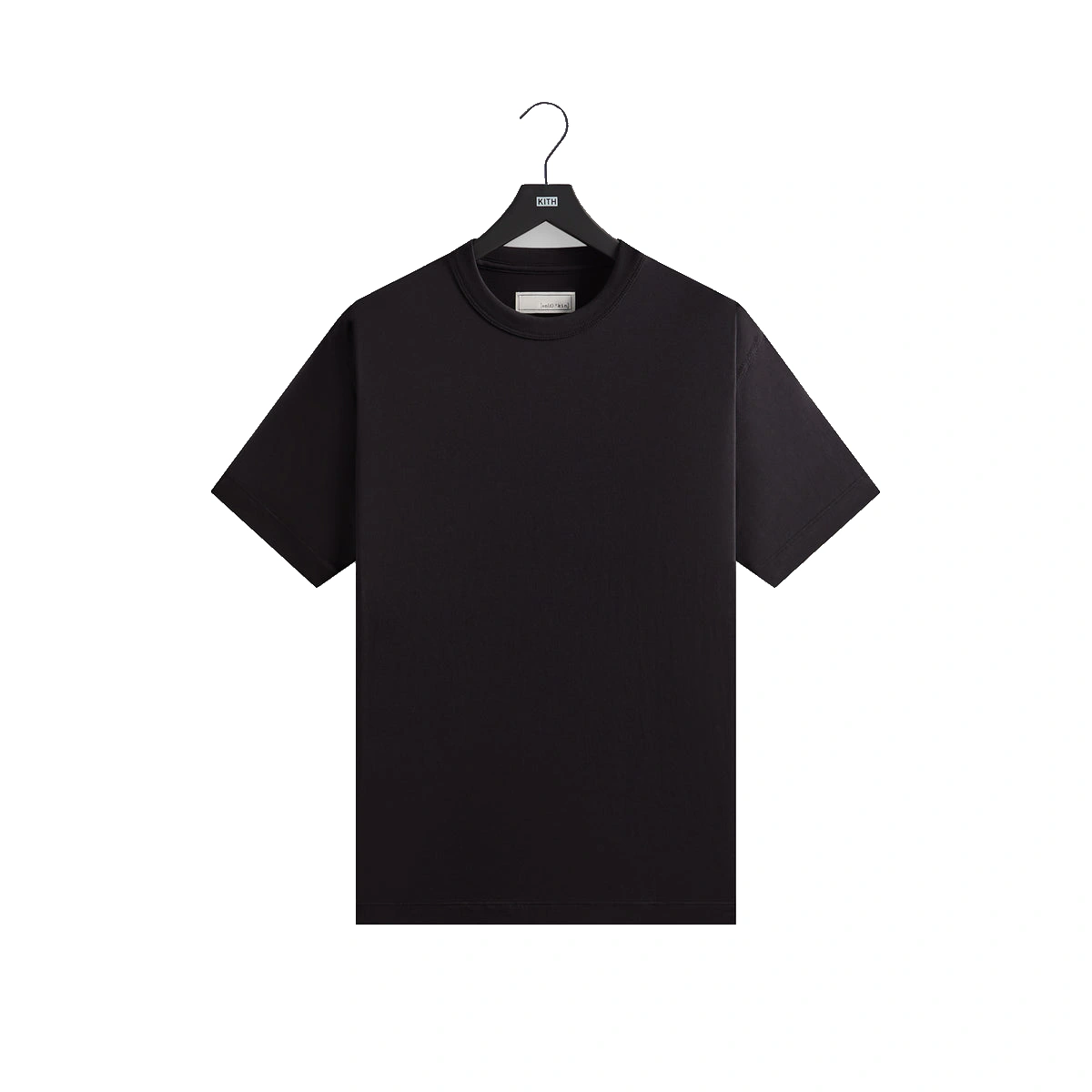 &Kin Pima Jersey Alex Boxy Tee Black