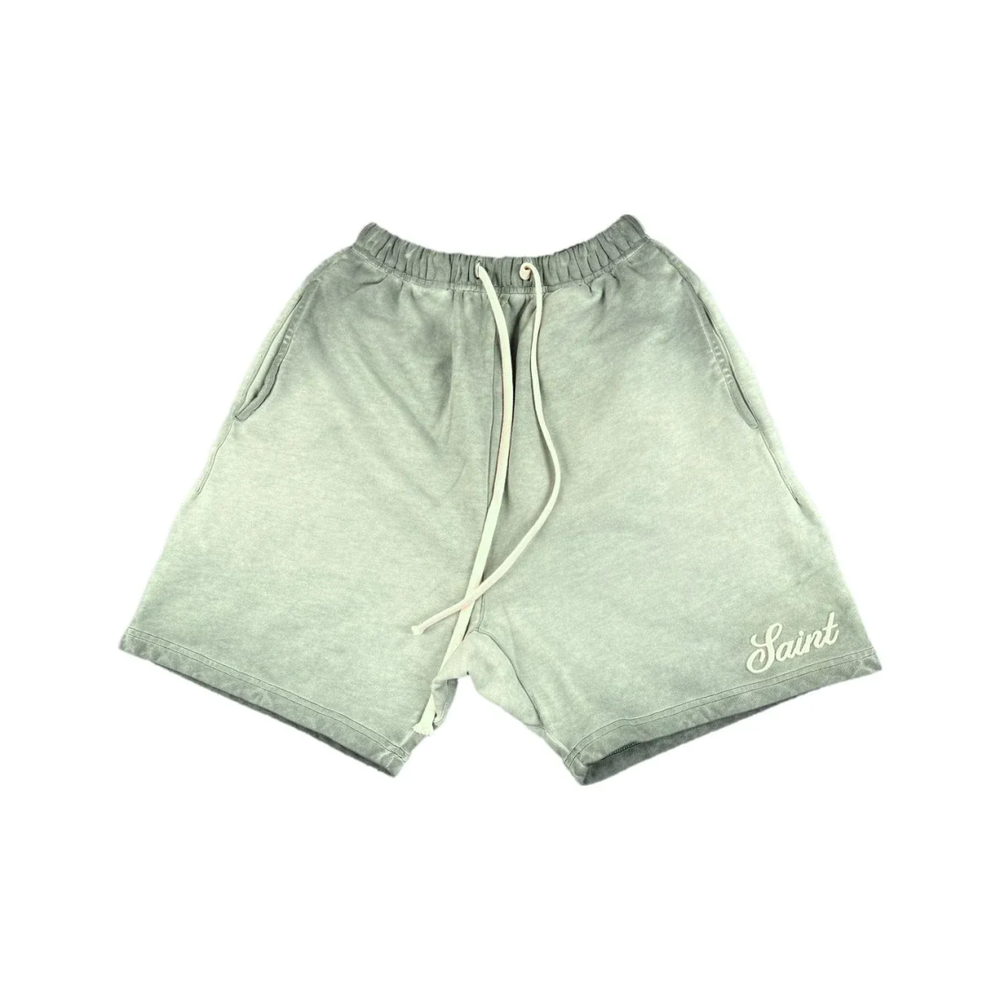 Saint Washed Shorts Sage Drift