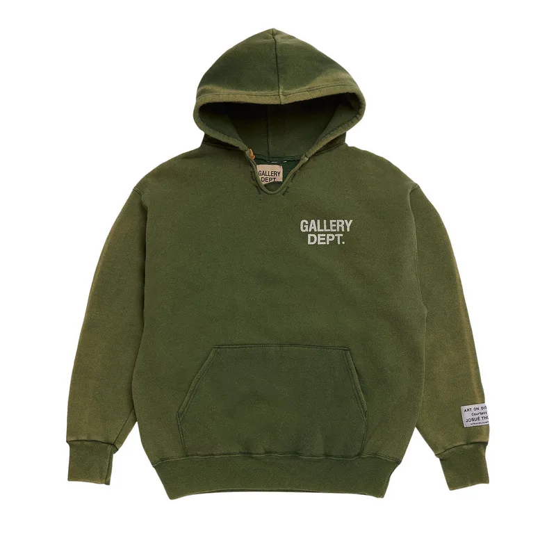 Gallery Dept. Vintage Pullover Hoodie 'Green'