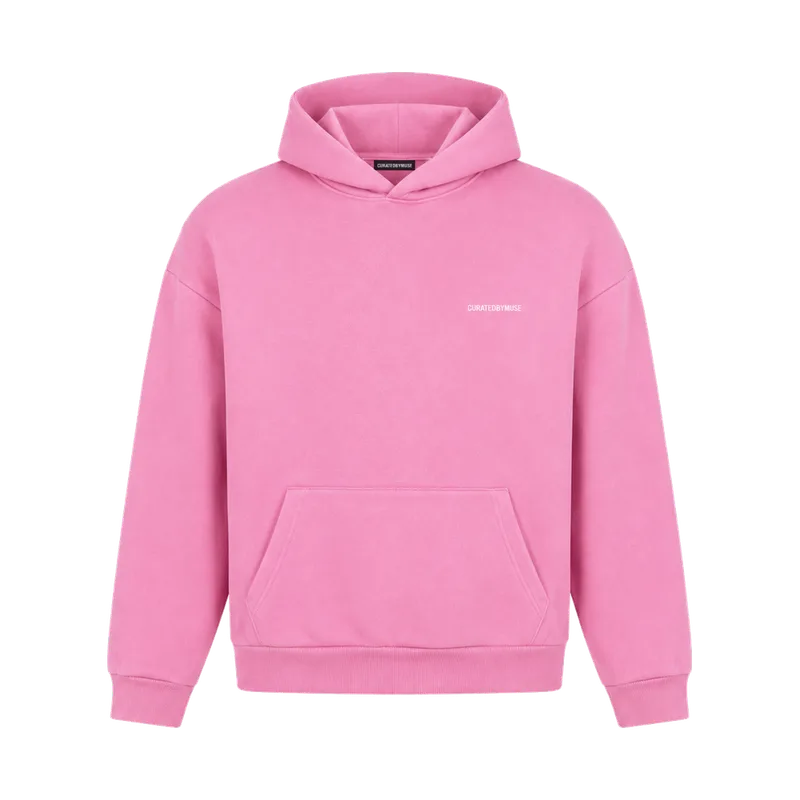CBM French Terry Hoodie Pink Lemonade