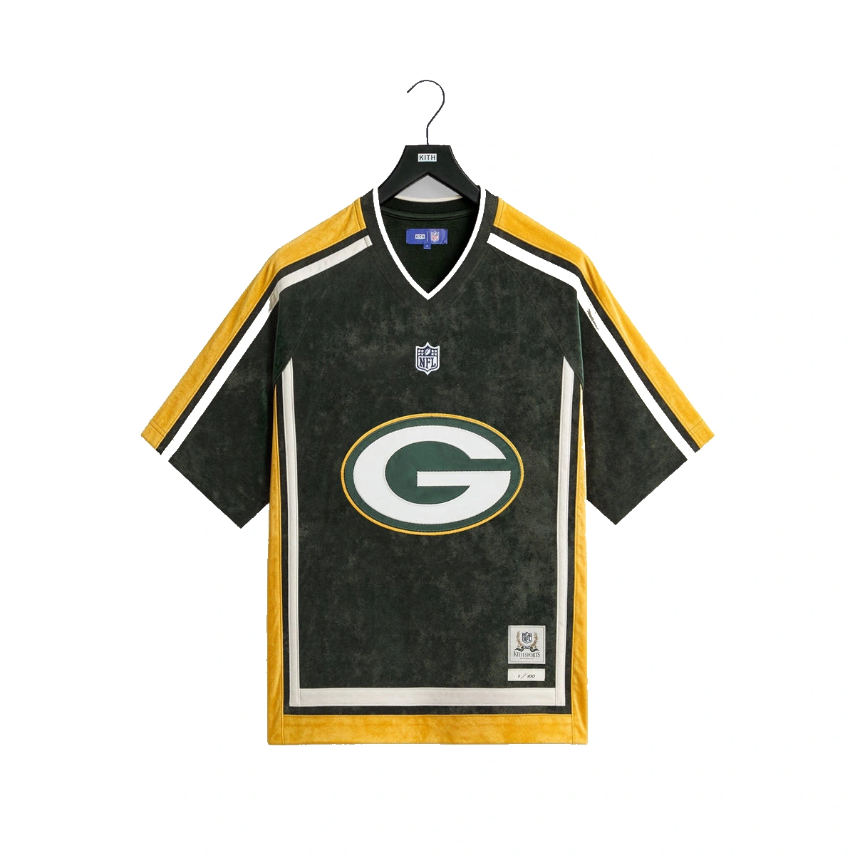 Kith & the NFL for the Green Bay Packers Leon Shirt Board