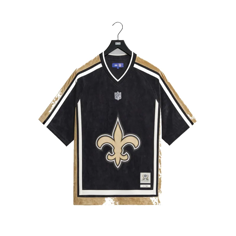 Kith & the NFL for the New Orleans Saints Leon Shirt Black