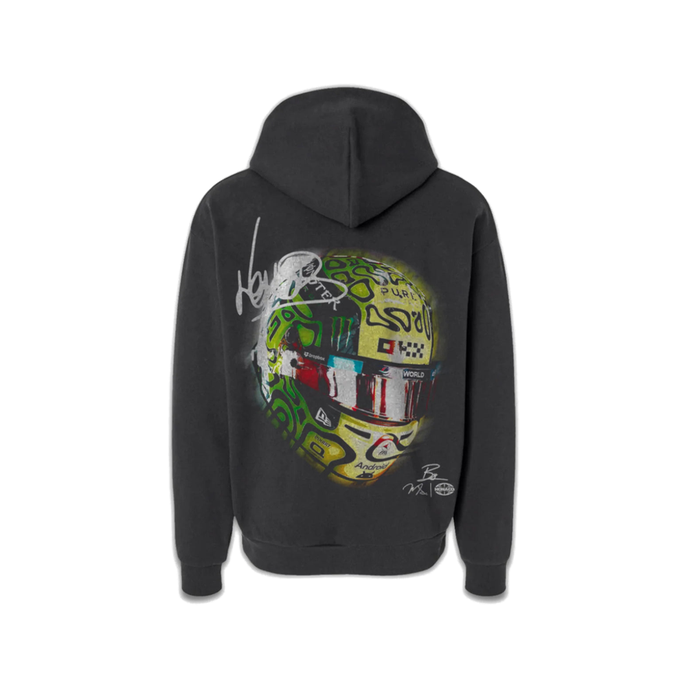 Monaco Social Club Norris Helmet Hoodie Black