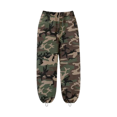 CBM French Terry Joggers Woodland Camo