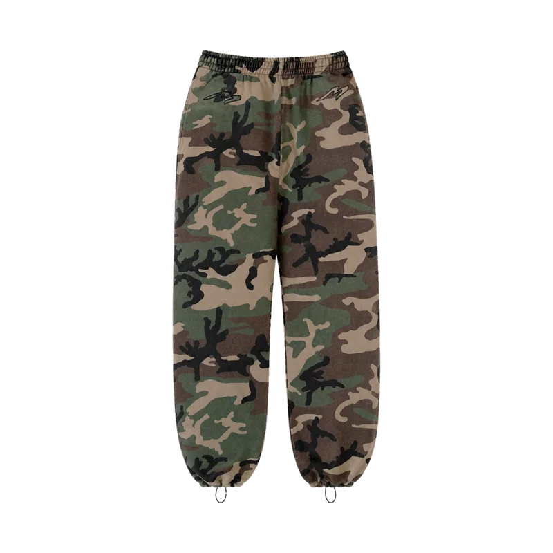 CBM French Terry Joggers Woodland Camo