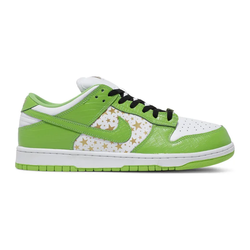 Nike SB Dunk Low Supreme Stars Mean Green (2021)