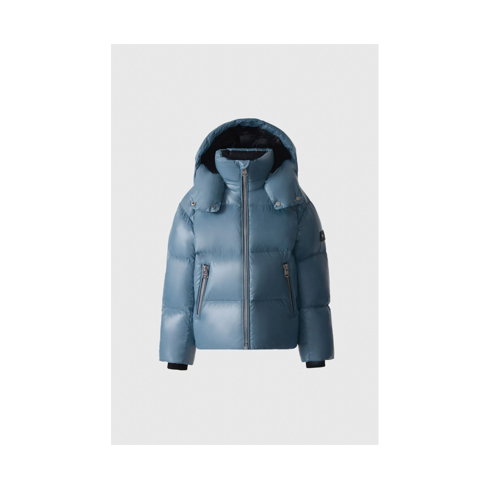 Mackage Jesse Lustrous Light Down Jacket Provincial Blue Provencial Blue