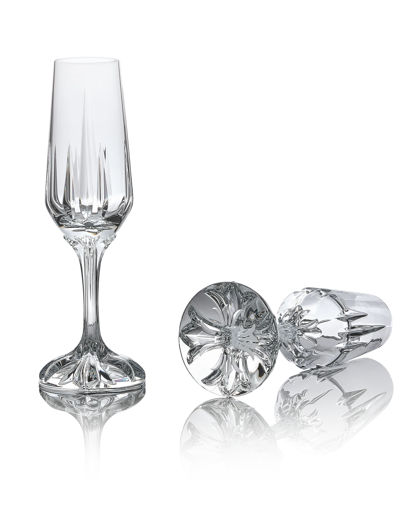 Chrome Hearts Baccarat Champagne Flute Set of Two