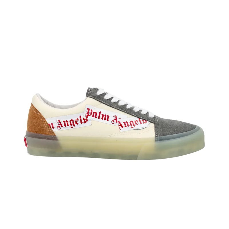 Vans Old Skool VLT LX Palm Angels Blanc Gris Beige