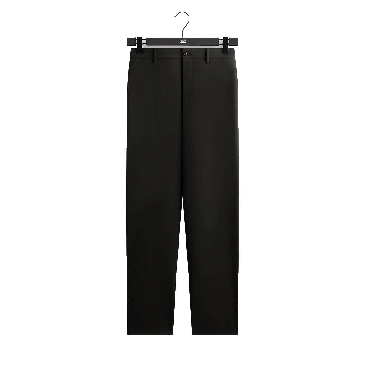 Giorgio Armani &Kin Milano Crepe Flat Front Trouser Black
