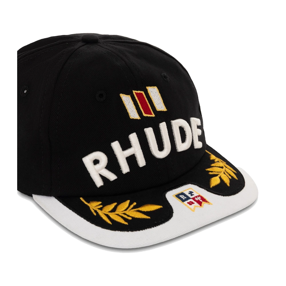 Rhude Souvenir Logo Hat Black / White / Multi