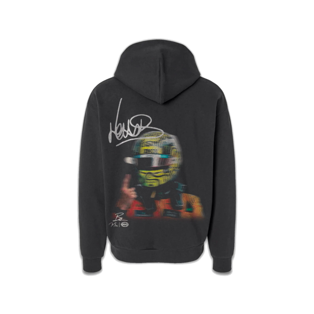 Monaco Social Club Norris Blur Hoodie Black