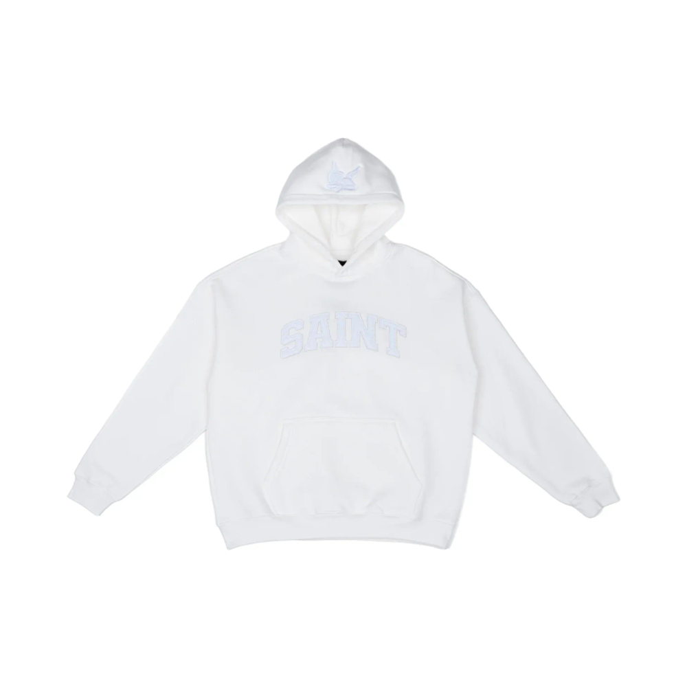 Saint Heavyweight Brushed Hoodie Snow