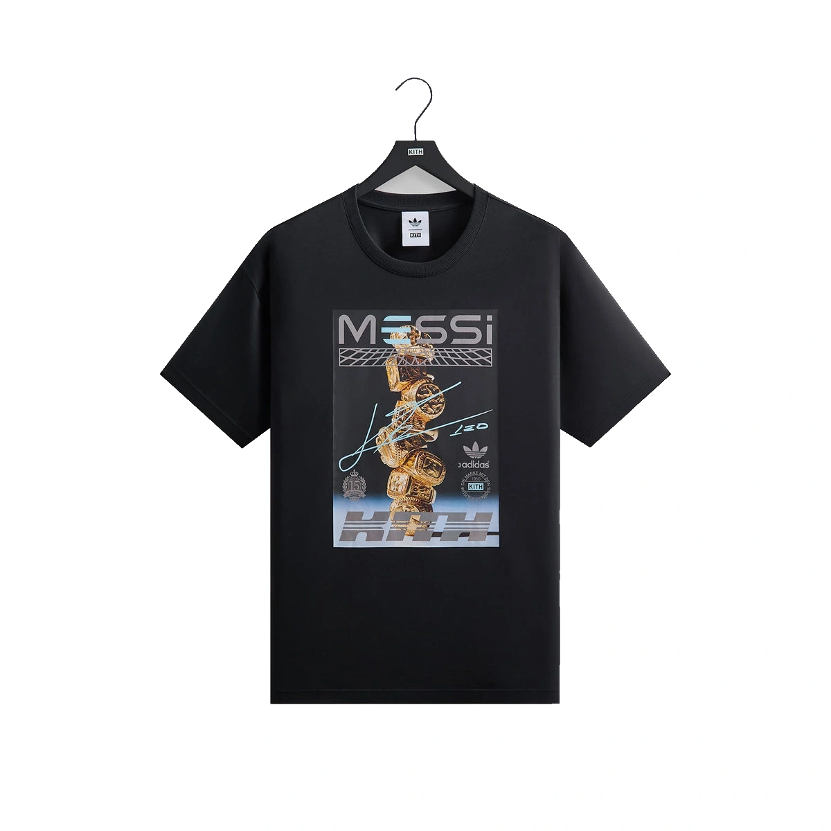 Kith & Messi for adidas Football Graphic Tee Black