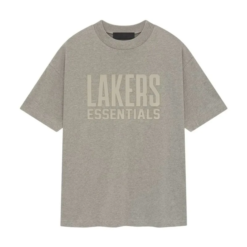 Fear of God Essentials NBA Lakers Tee Warm Heather