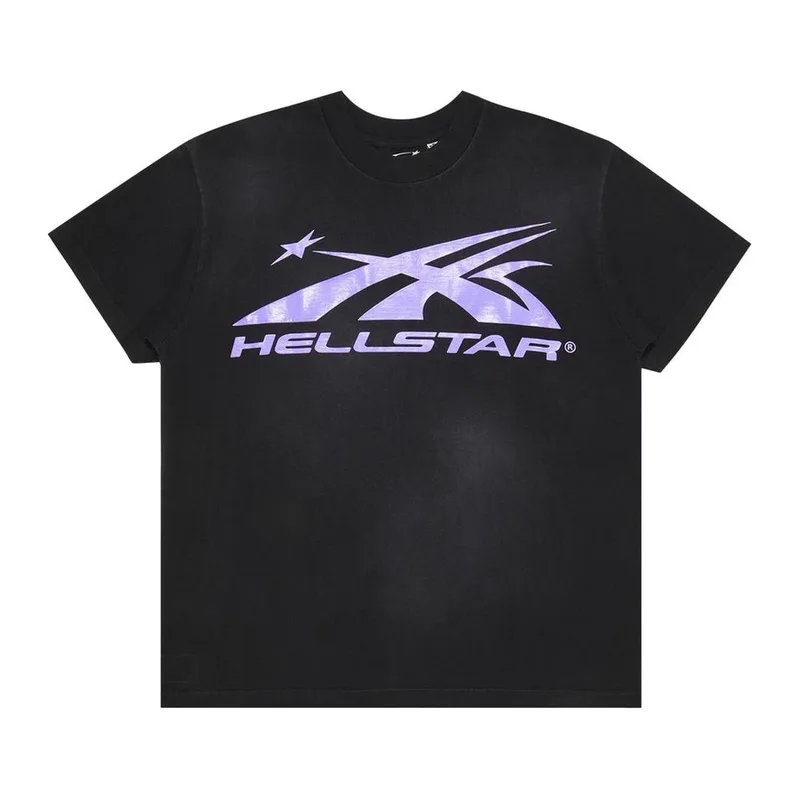 Hellstar Classic t-shirt noir/violet