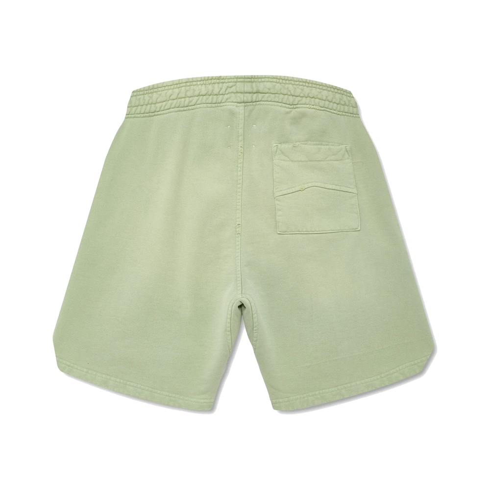 Rhude Classique Sweat Shorts Washed Seafoam / White