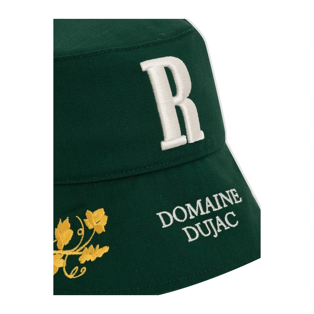 Rhude X Domaine Dujac Bucket Hat Green / White