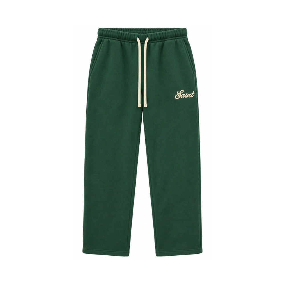 Saint Relaxed Heavyweight Jogger Evergreen