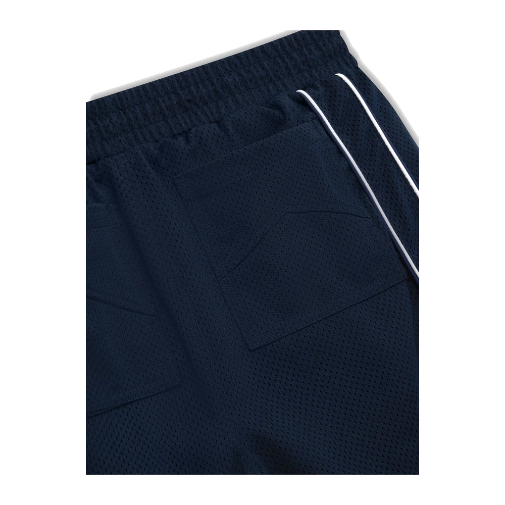 Rhude Mesh Piping Baggy Track Short Navy / White (RHSS26SH01041-NVW)