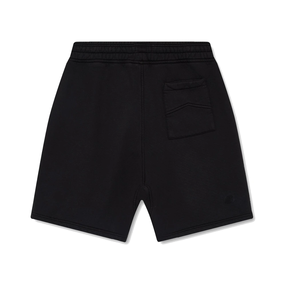 Rhude Classique Sweat Shorts Black / White (RHPF26SH01012-BLW)