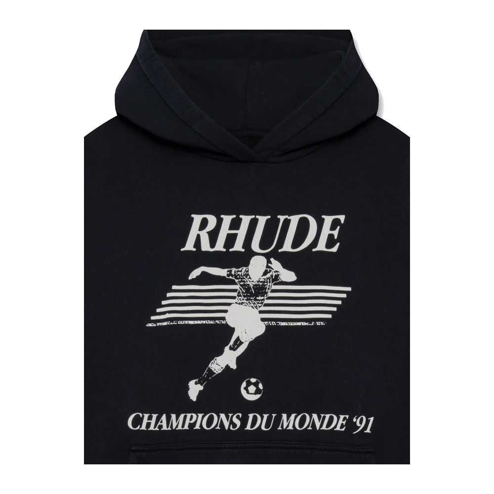 Rhude Set Piece Hoodie Vintage Black
