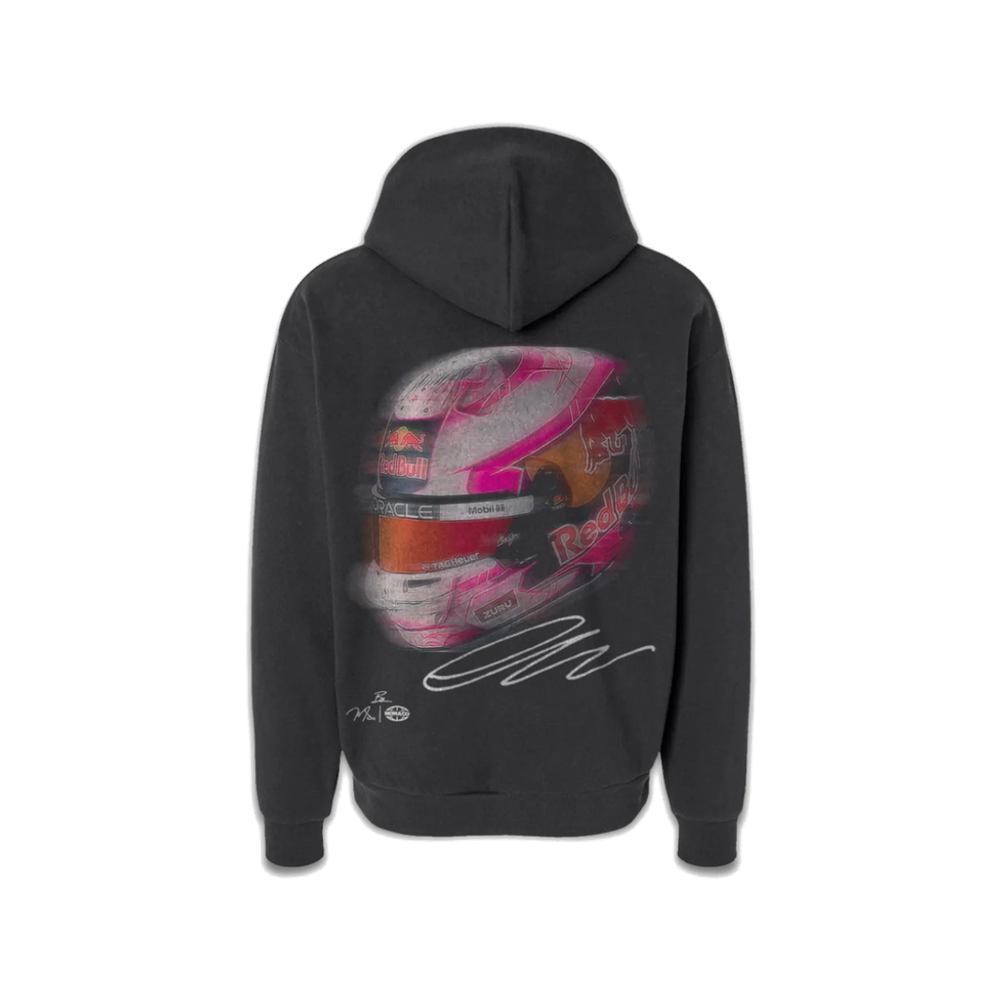 Monaco Social Club Liam Lawson Helmet Hoodie Black