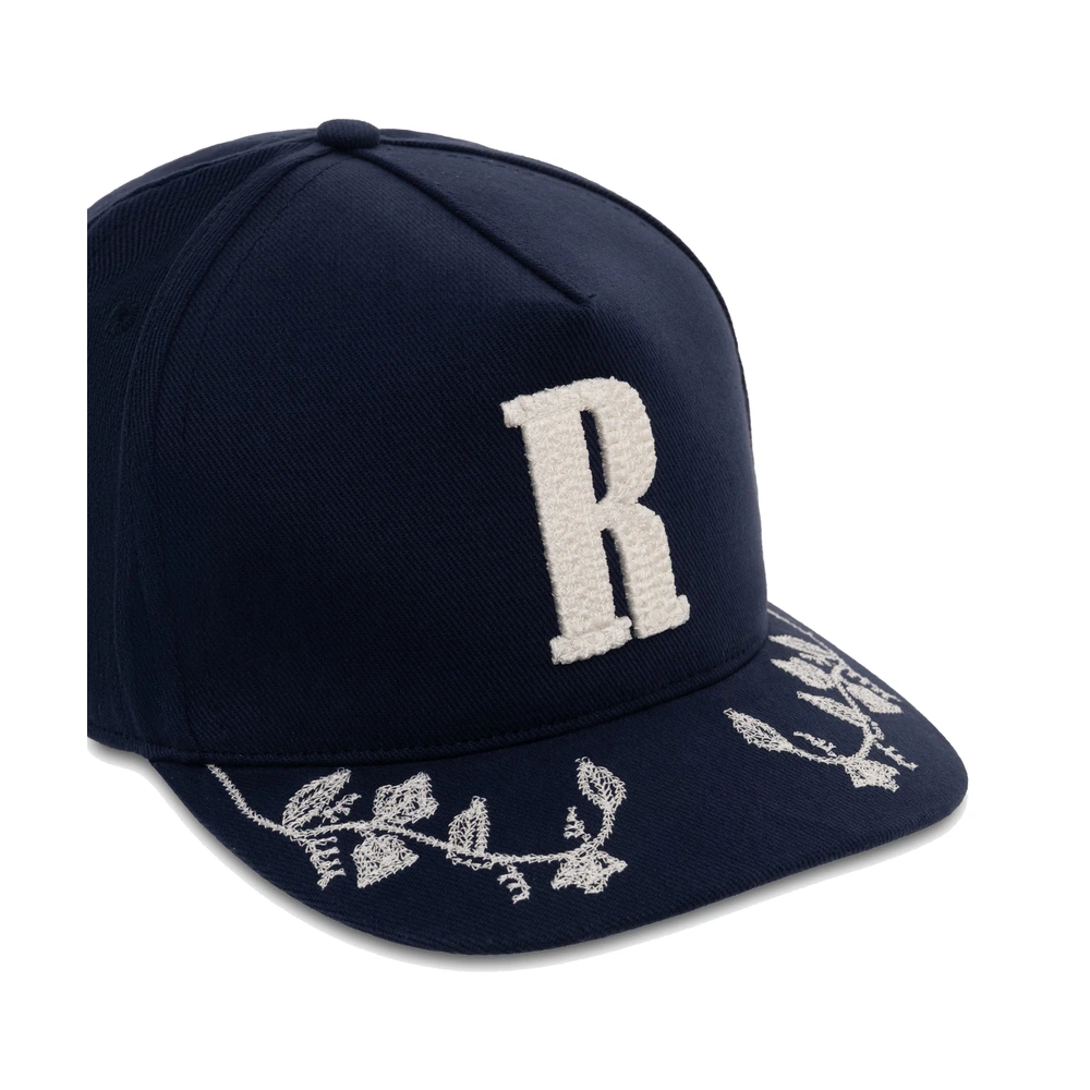 Rhude Grapevine R-Crown Fitted Hat Navy / White