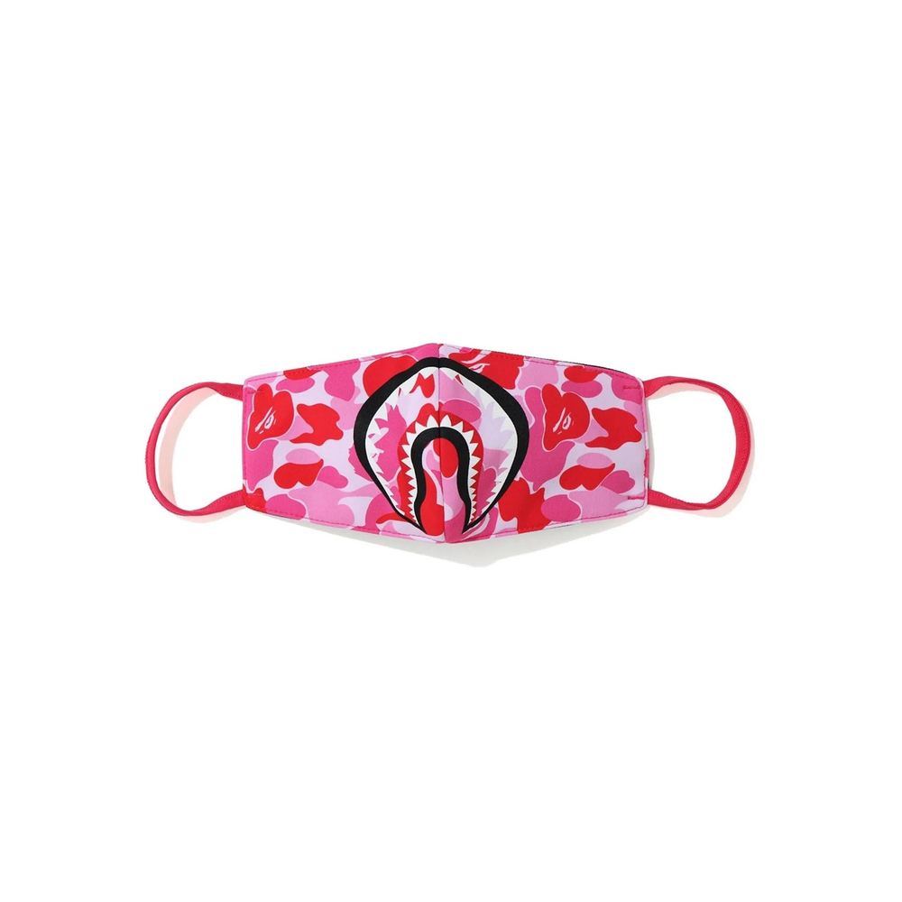 BAPE ABC Camo Shark Mask (SS20) Pink