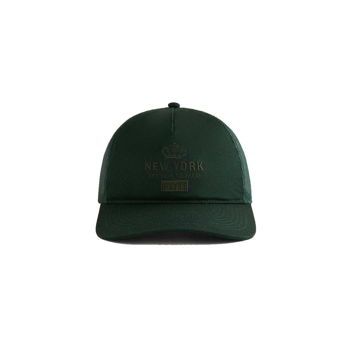 Kith New York To The World Relaxed Twill Nolan Trucker Hat Stadium