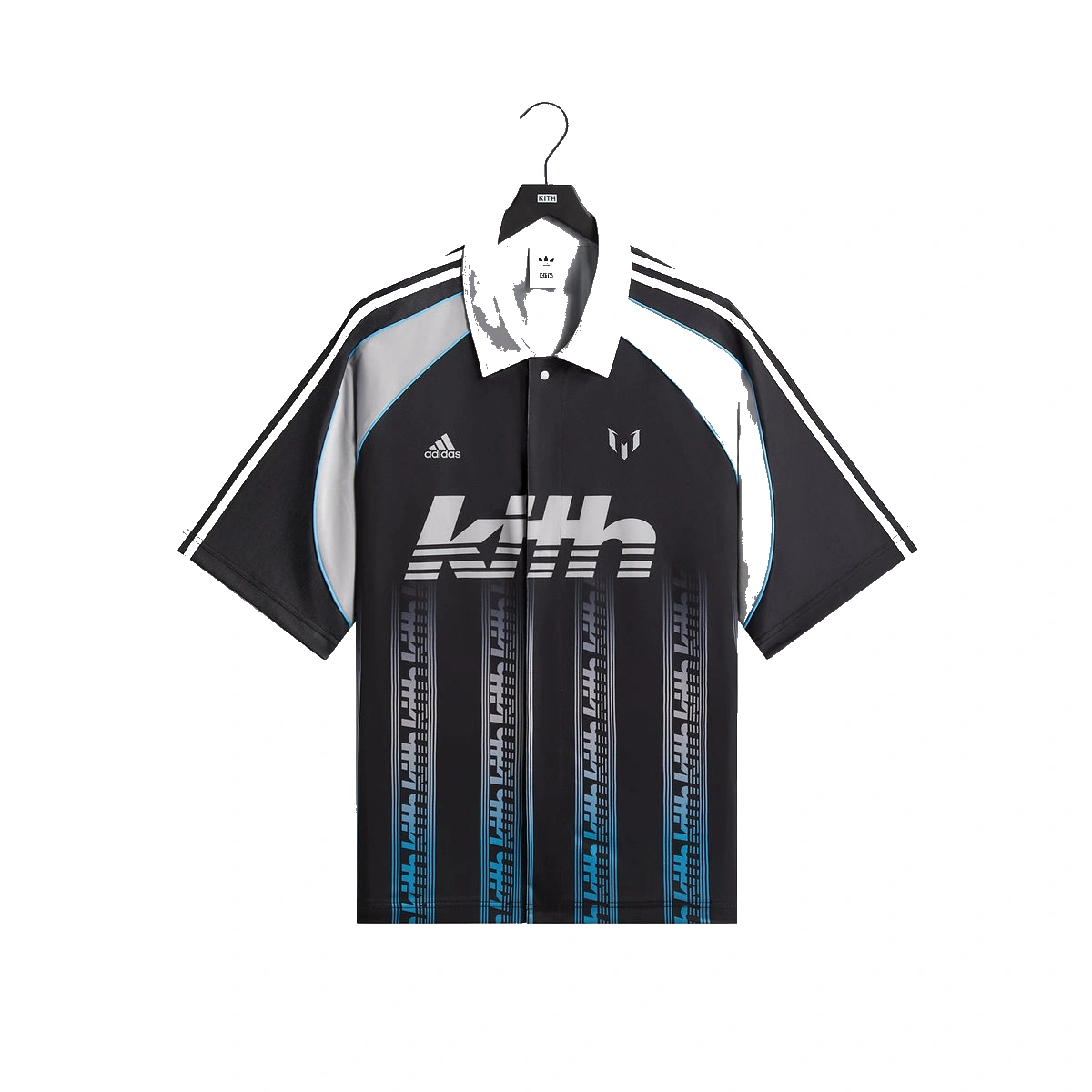 Kith & Messi for adidas Football Printed Jersey Shirt Black