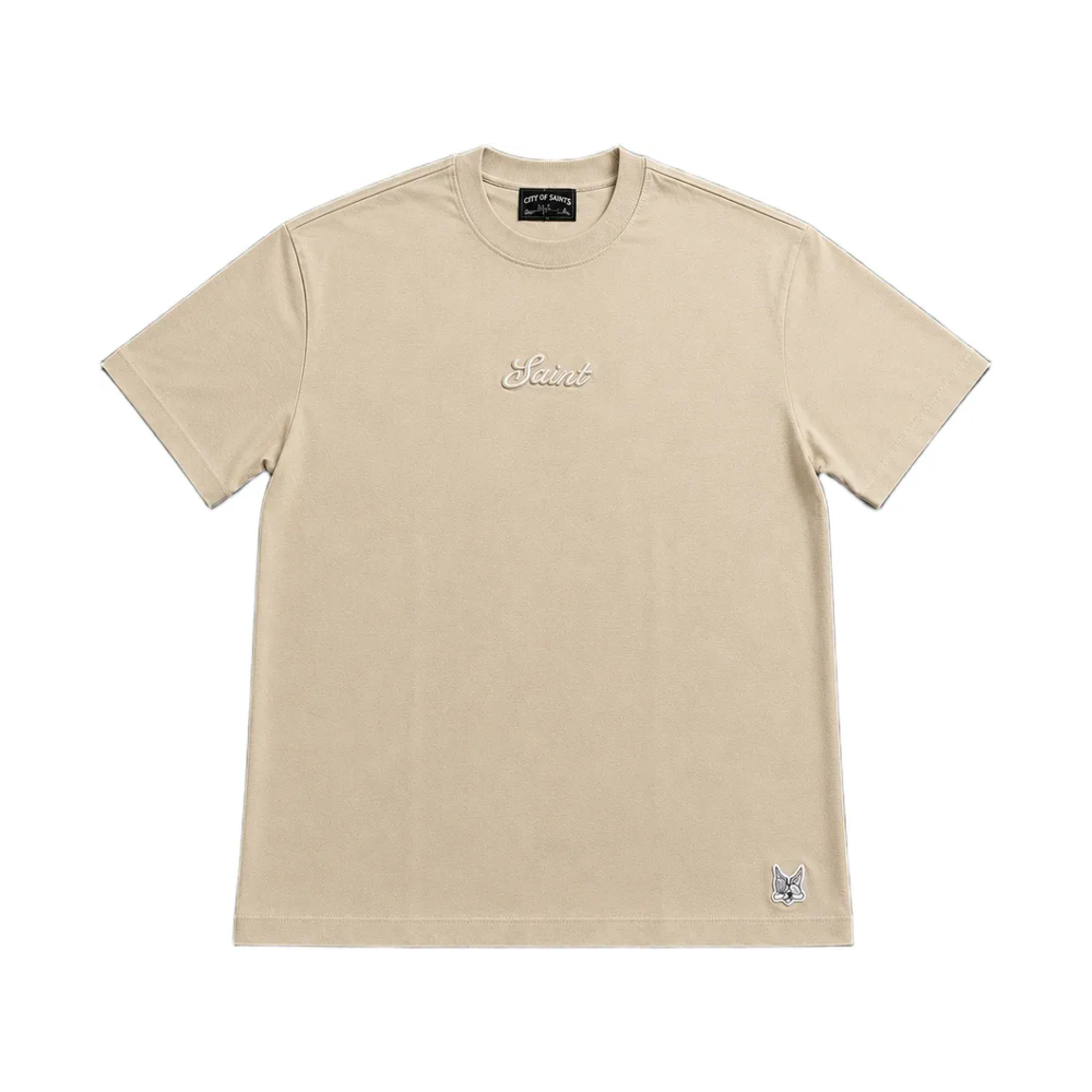 Saint Terry T-Shirt Sand Drift