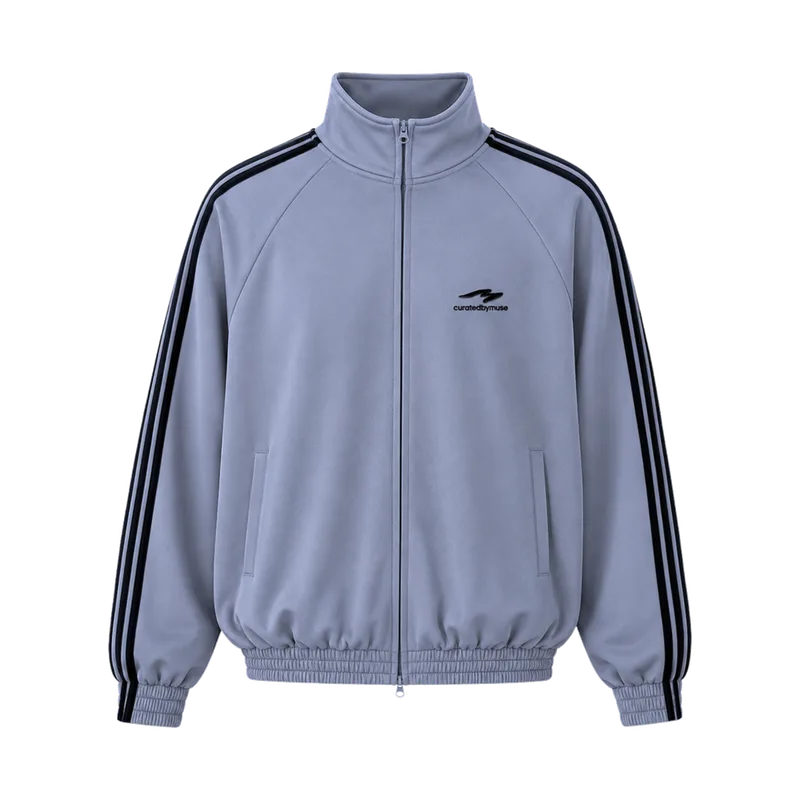 CBM Track Jacket Bluestone