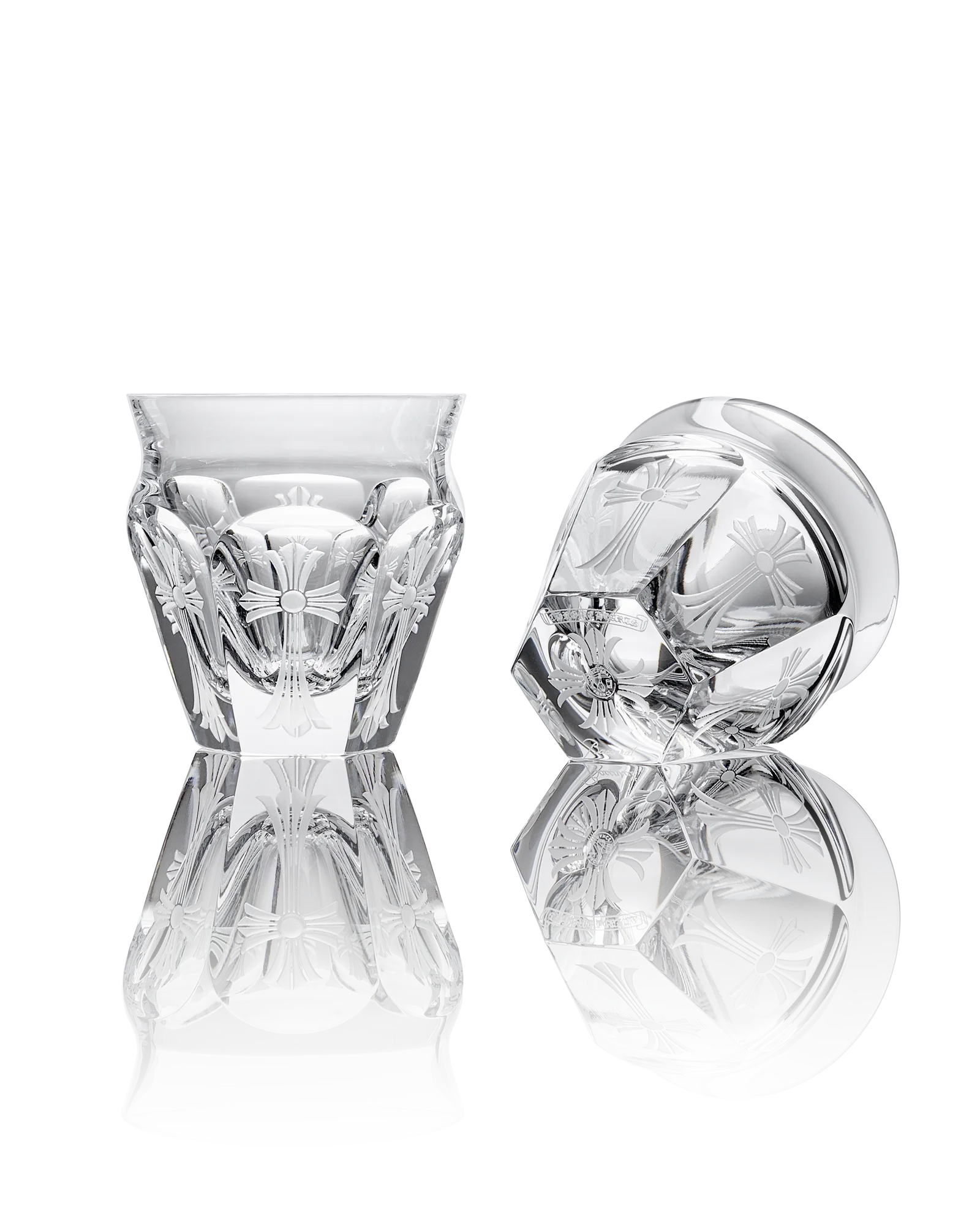 Chrome Hearts Baccarat Coffee Cup Set of Two