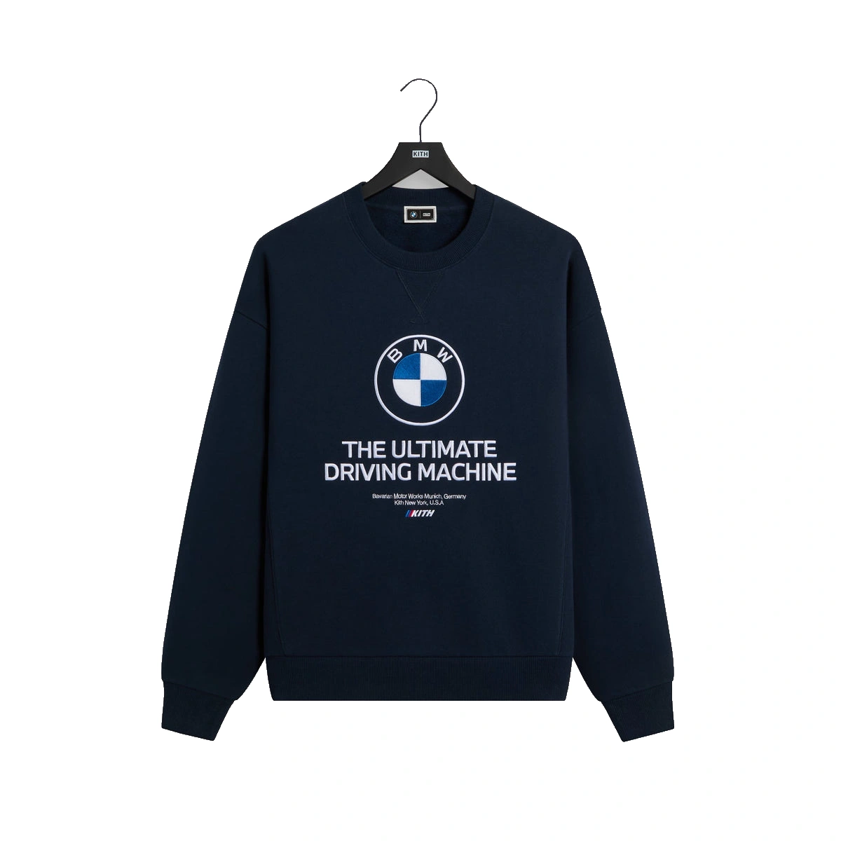Kith for BMW Quote Vintage Crewneck Nocturnal