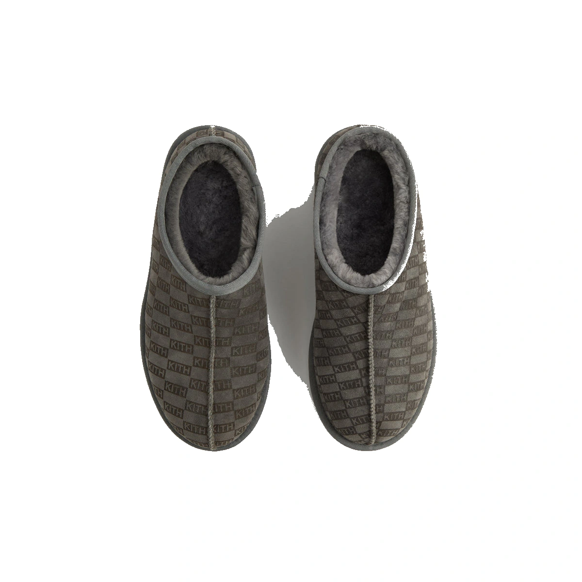 Kith Monogram Shearling Slippers Idea