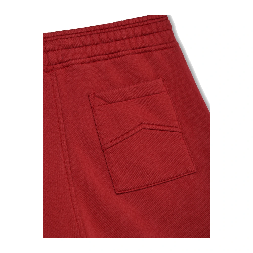 Rhude Mariner Regatta Sweat Shorts Vintage Red / White