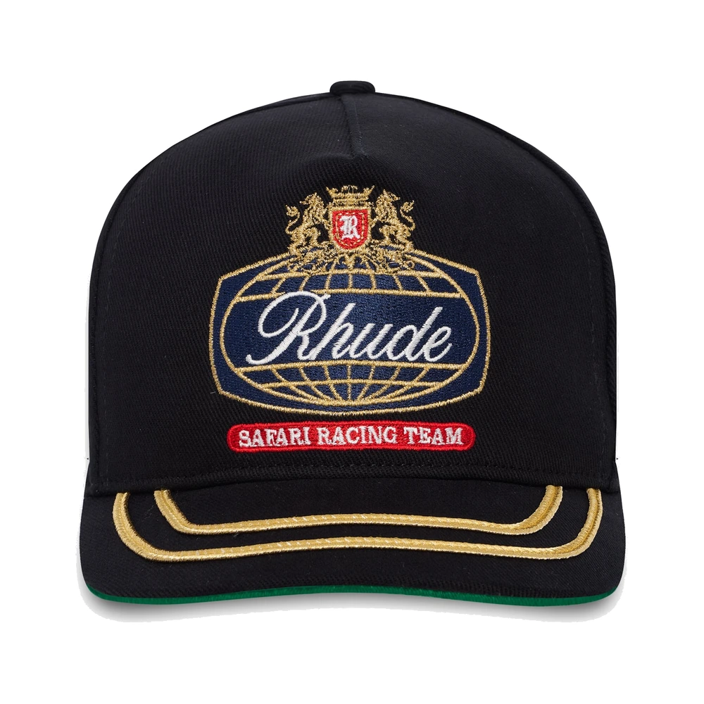 Rhude Safari Crest Hat Black / Navy