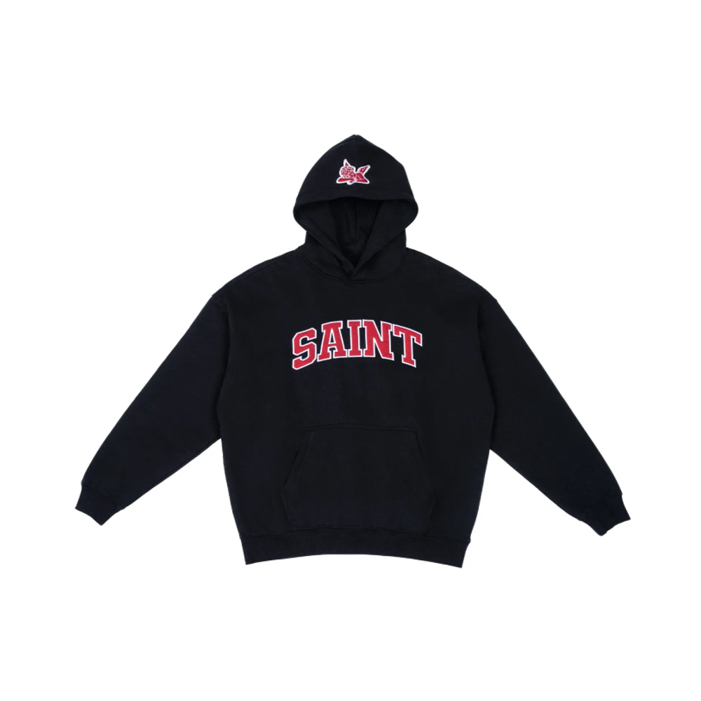 Saint Heavyweight Brushed Hoodie Ember