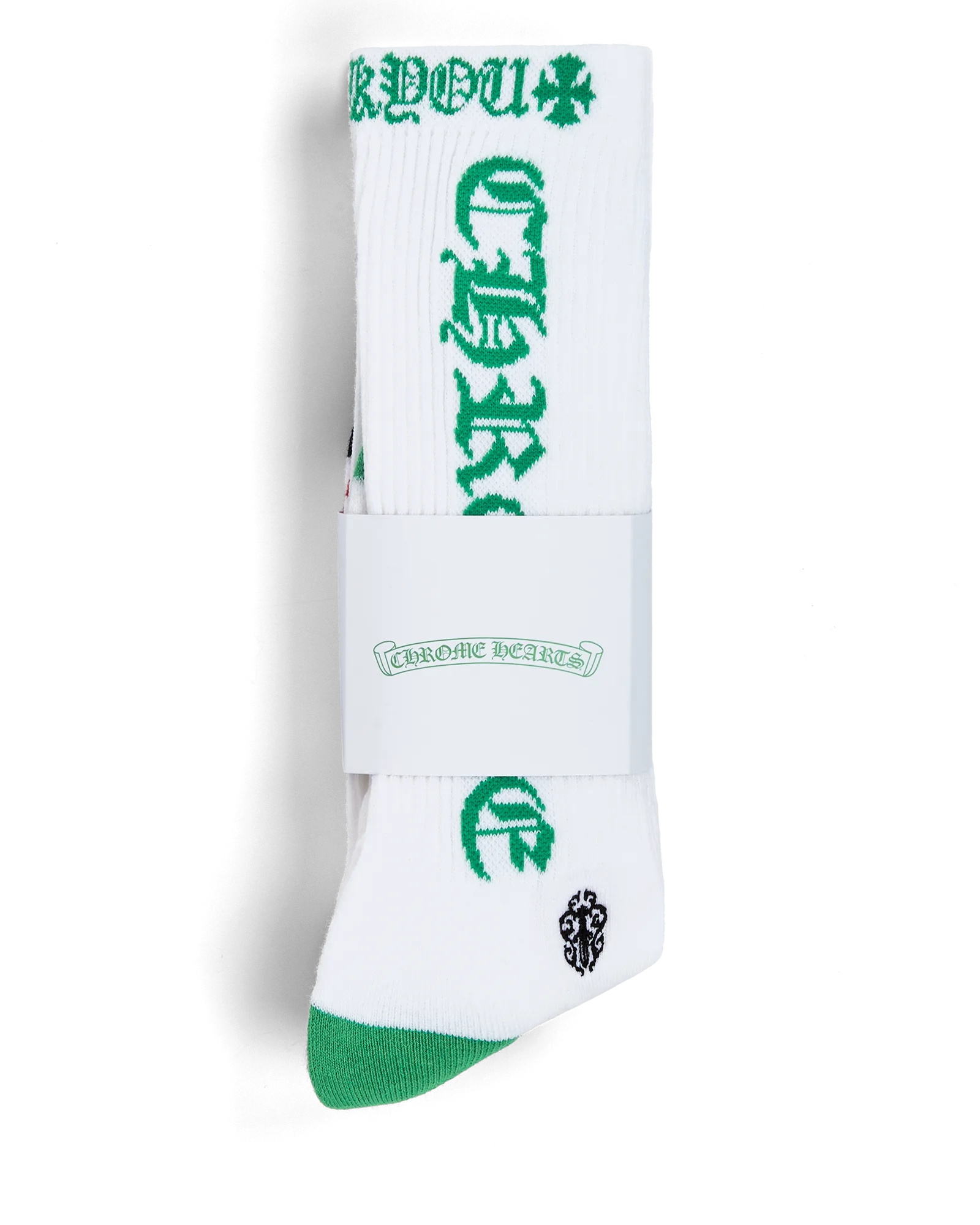 Chrome Hearts CH Logo Socks White