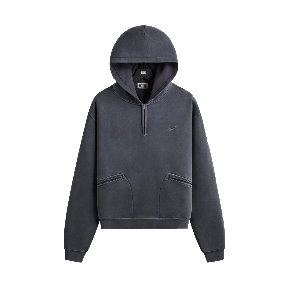 Kith Wilder Quarter Zip Hoodie Void