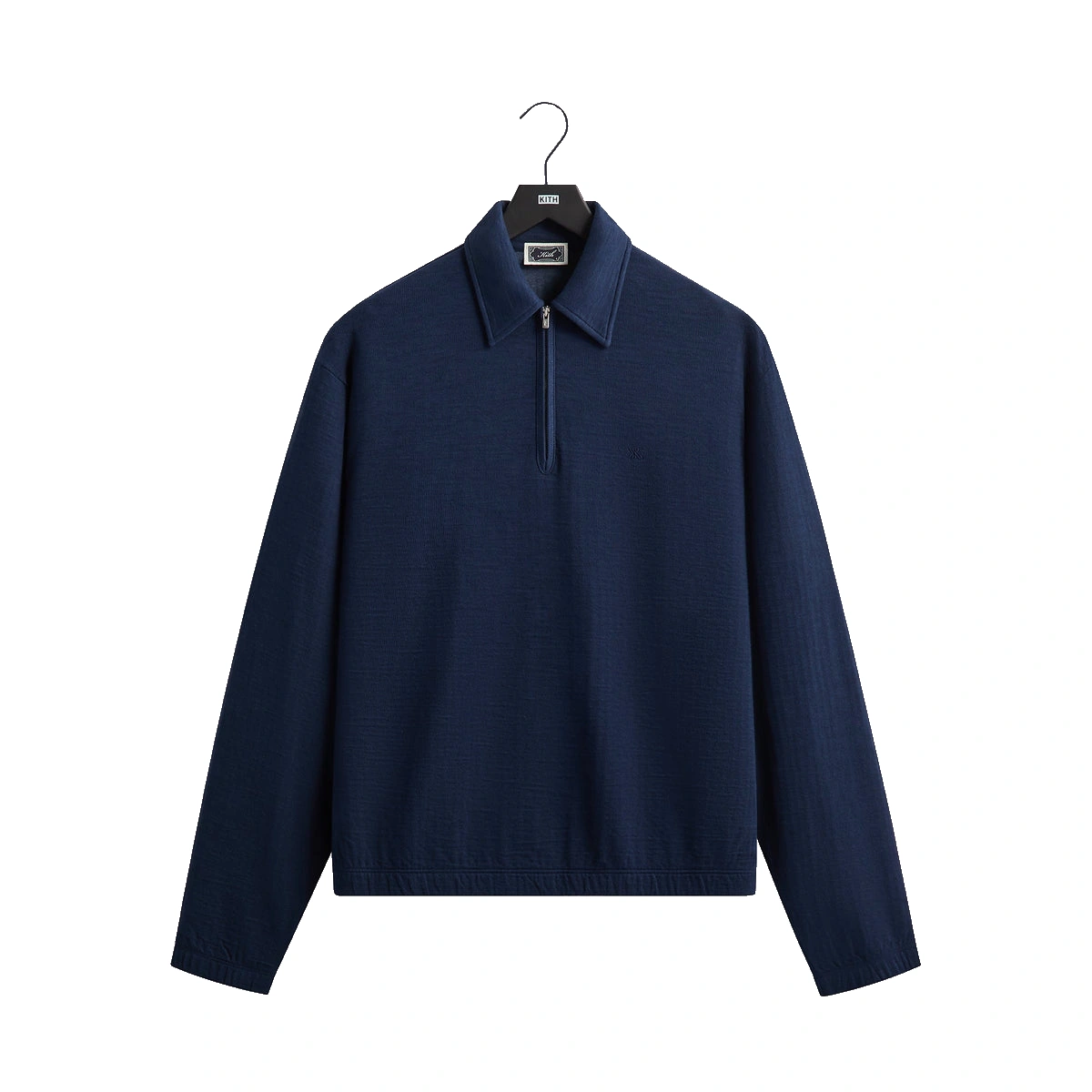 Kith Double Face Jersey Jace Polo Nocturnal