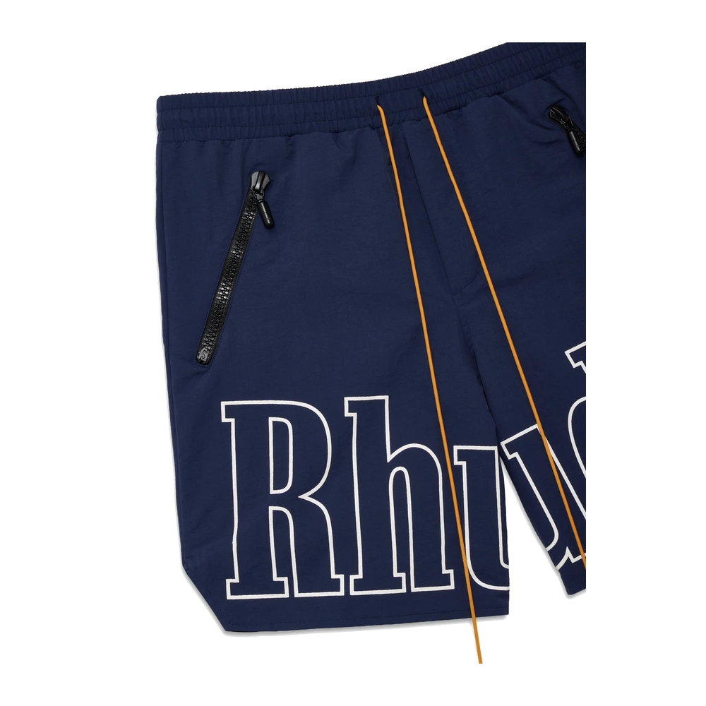 Rhude Rh Logo Shorts Navy