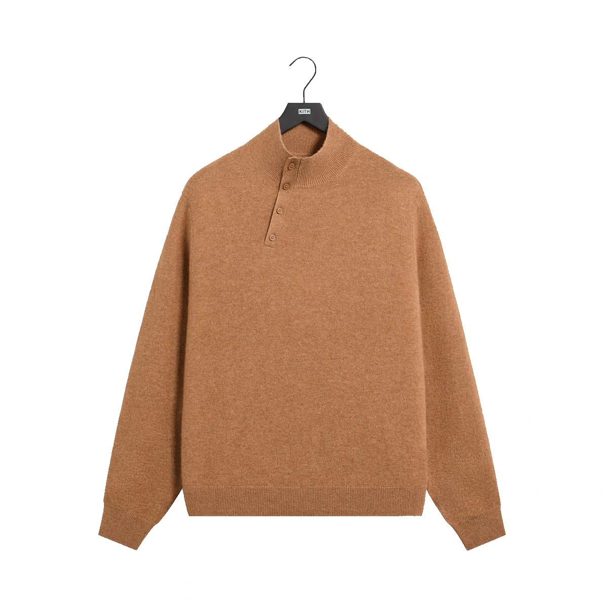 &Kin Cashmere Cyrus Turtleneck Sand Dune