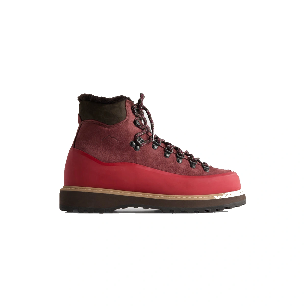 Ronnie Fieg for Diemme Roccia Vet Gomma Shearling Bordeaux