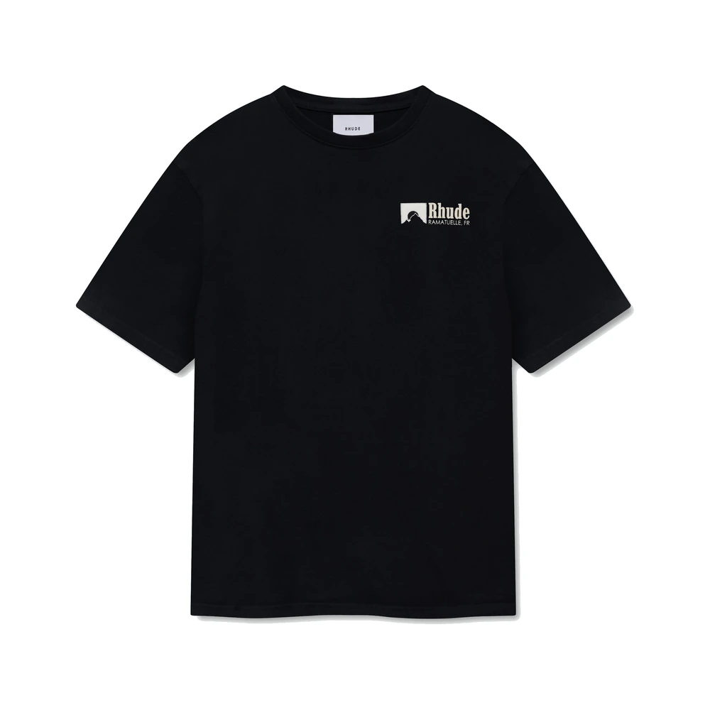 Rhude Ramatuelle Intl Racing Tee Vintage Black / White