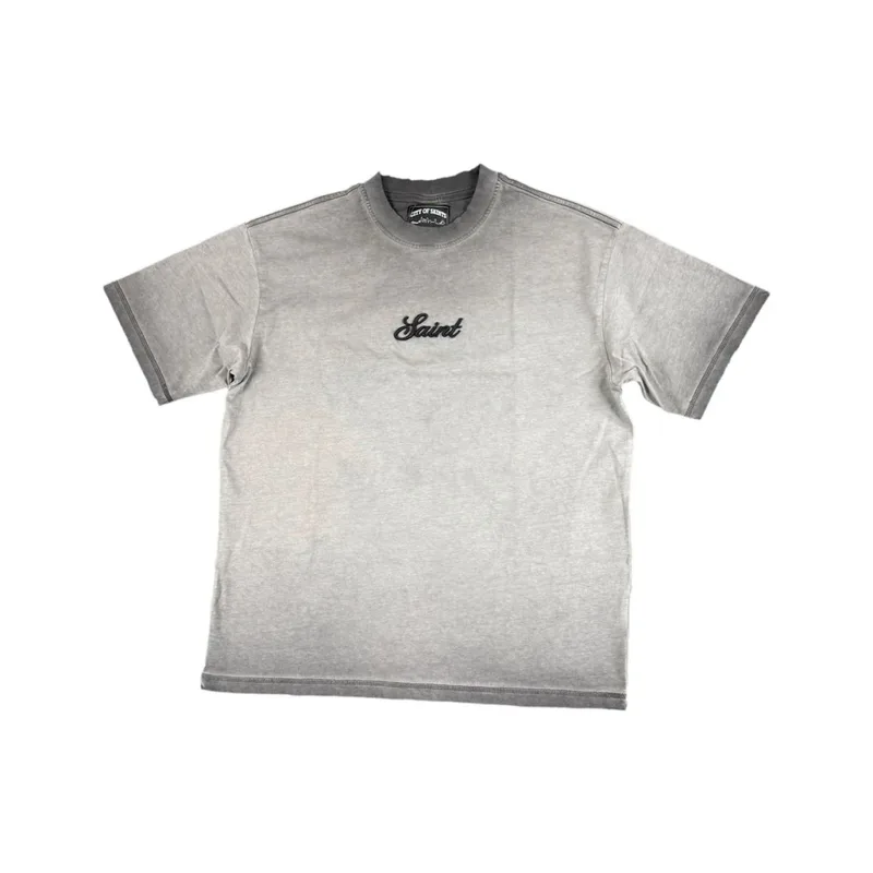 Saint Washed Grey T-Shirt