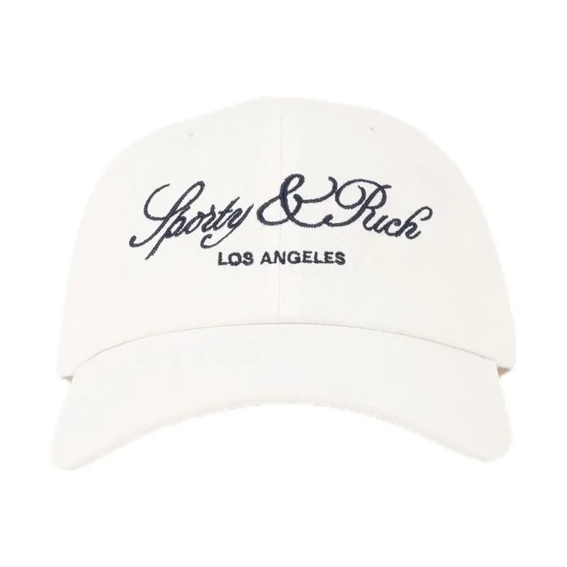 Sporty & Rich Vendome LA Kids Hat Ecru
