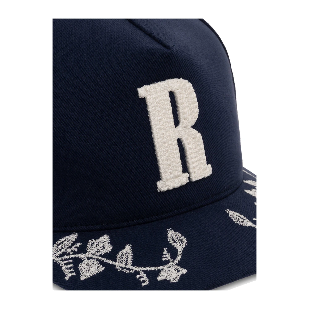 Rhude Grapevine R-Crown Fitted Hat Navy / White